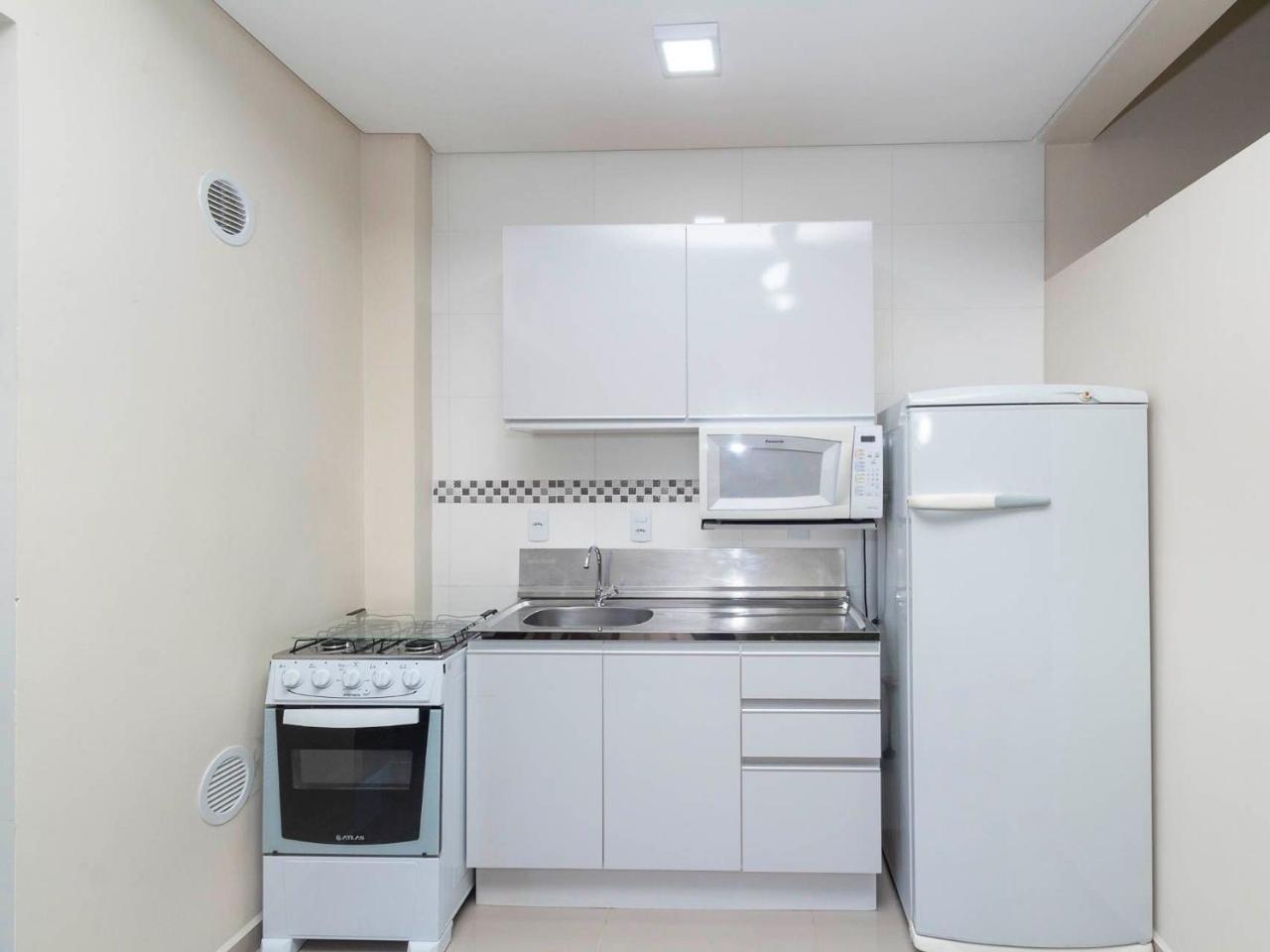 Apartamento Economico Para 4 Pessoas Em Bombinhas Bagian luar foto